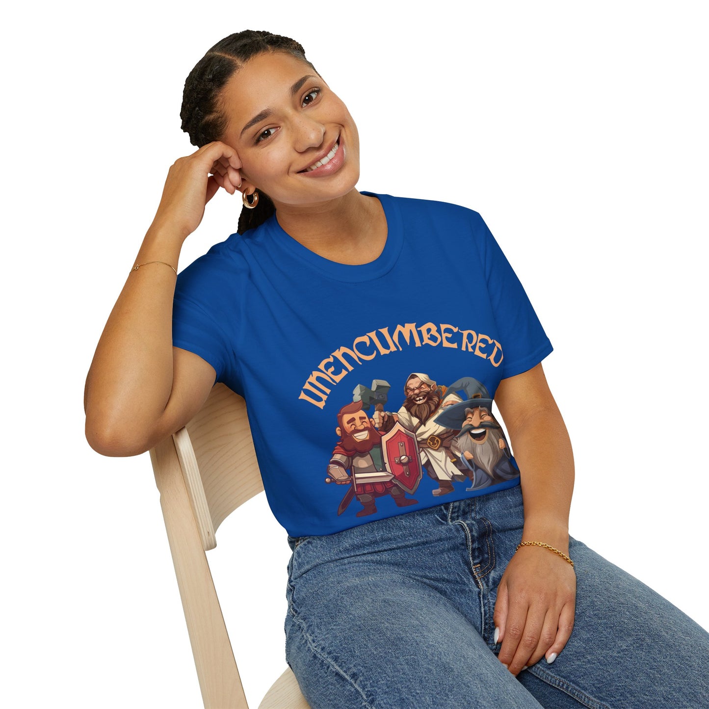 Unencumbered - Softstyle T-Shirt for Men and Women