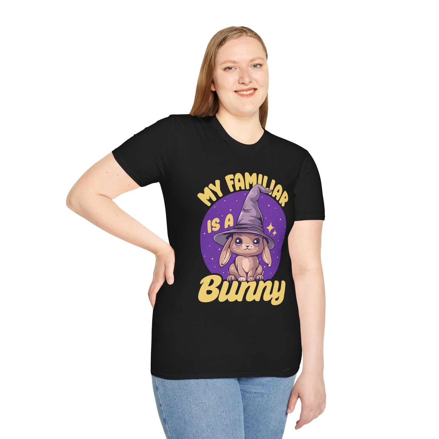My Familiar is a Bunny - Softstyle T-Shirt for Men and Women
