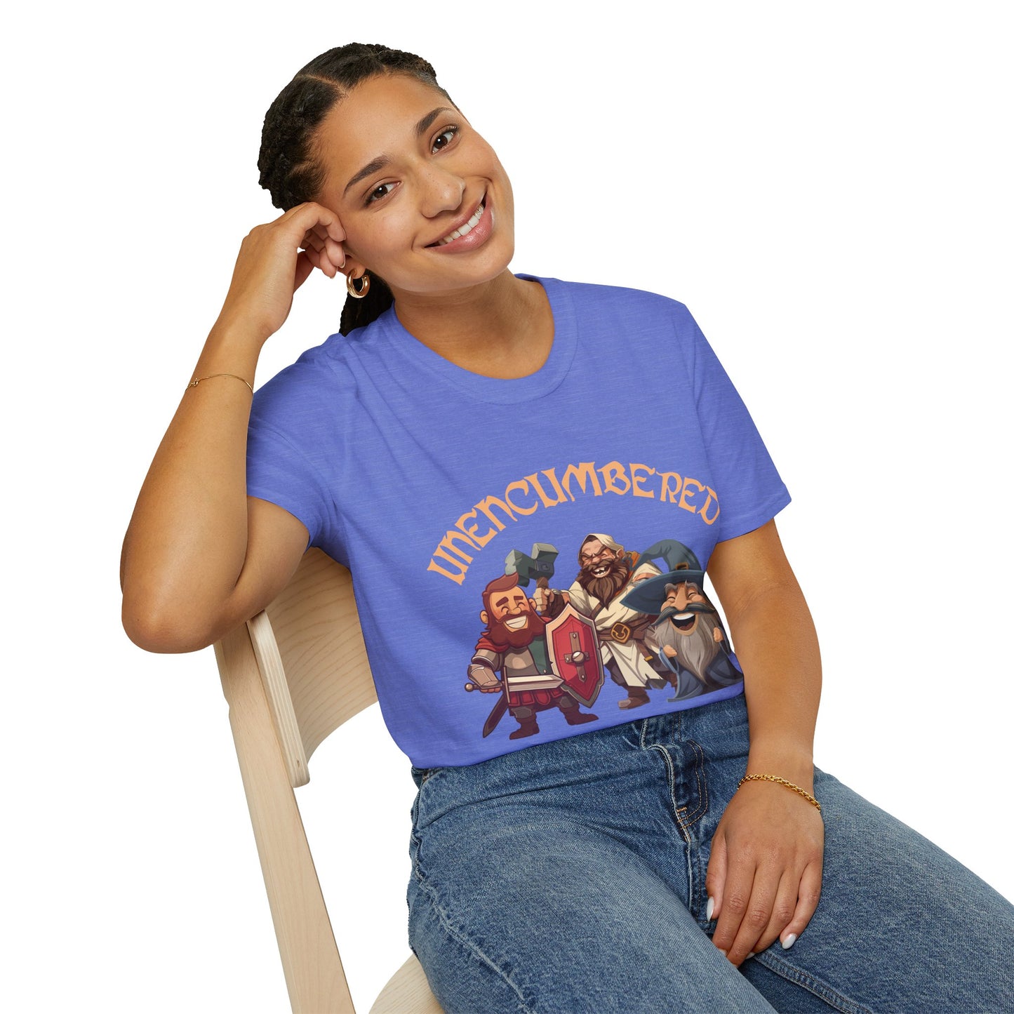 Unencumbered - Softstyle T-Shirt for Men and Women