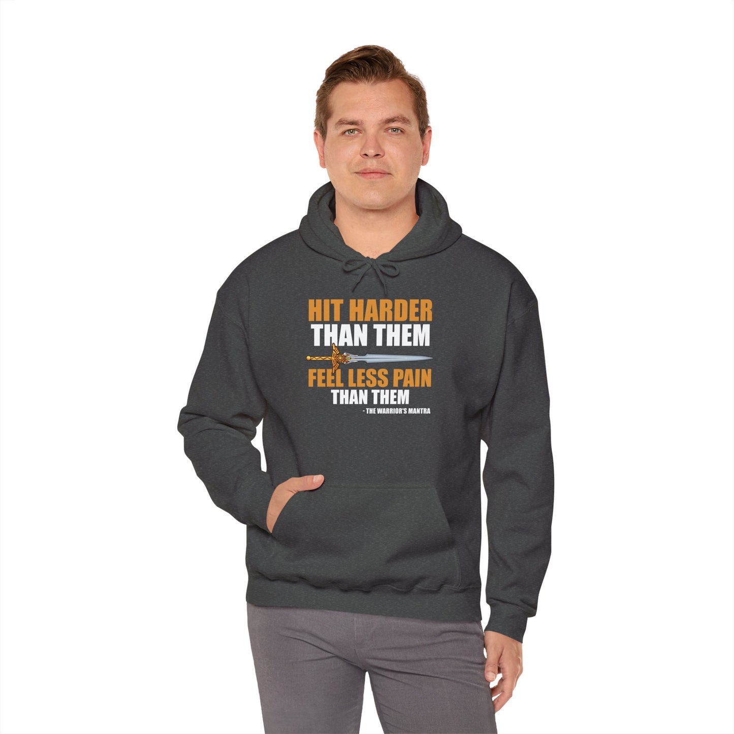 Warrior's Mantra - Heavy Blend™ Hoodie for Men and Women