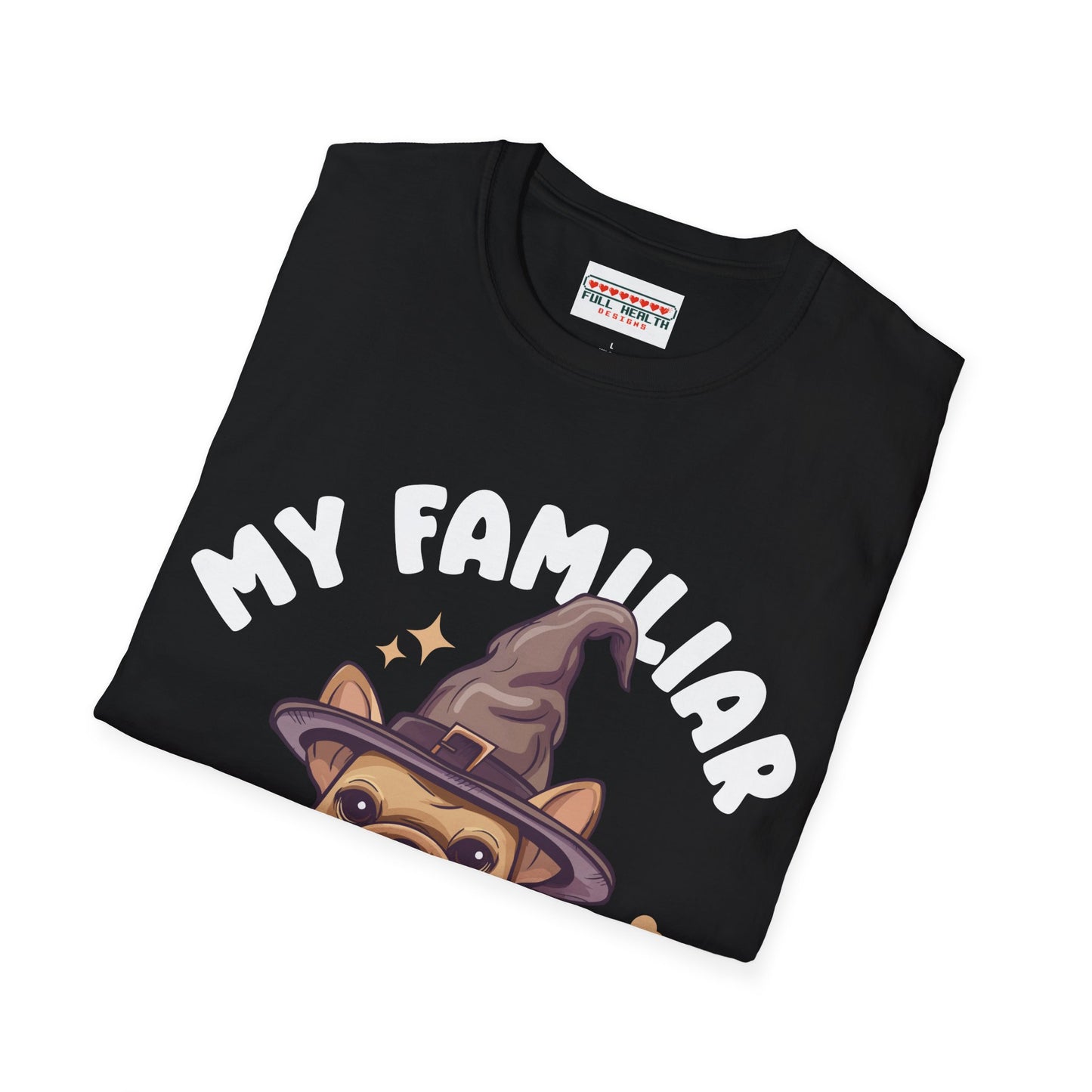 My Familiar is a Dog - Unisex Softstyle T-Shirt