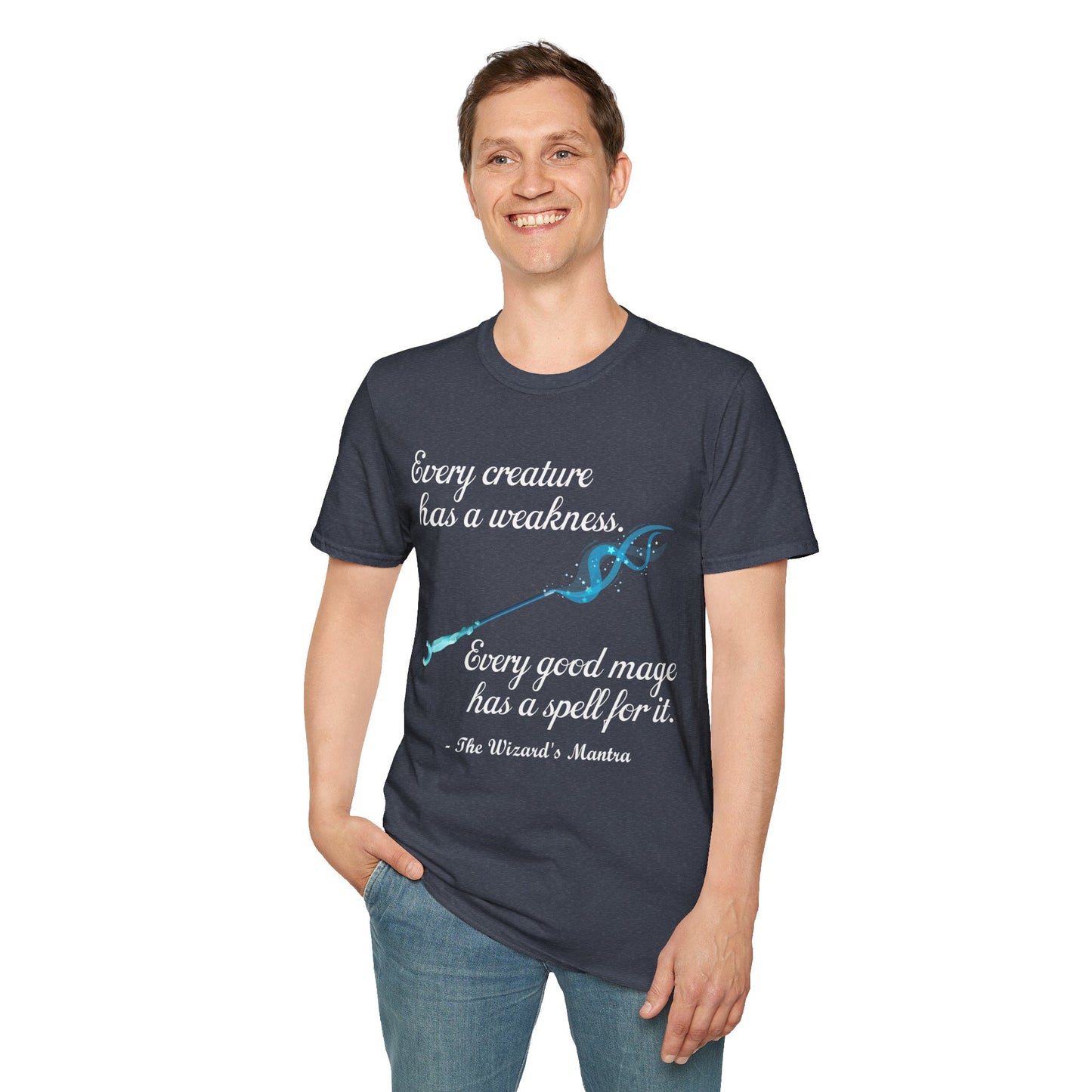 Wizard's Mantra - Softstyle T-Shirt for Men and Women