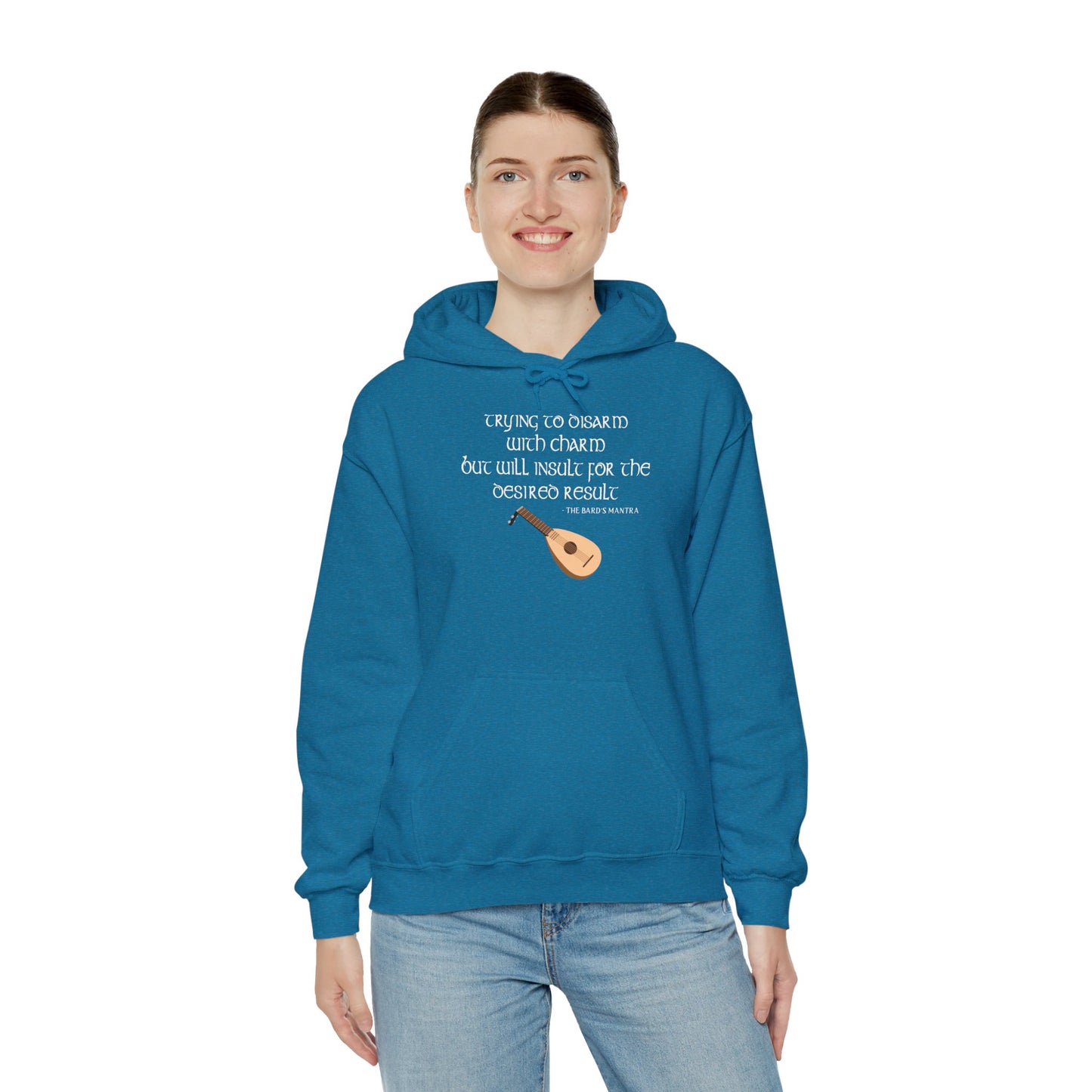Bard Mantra - Heavy Blend™ Hooded Sweatshirt for Men and Women
