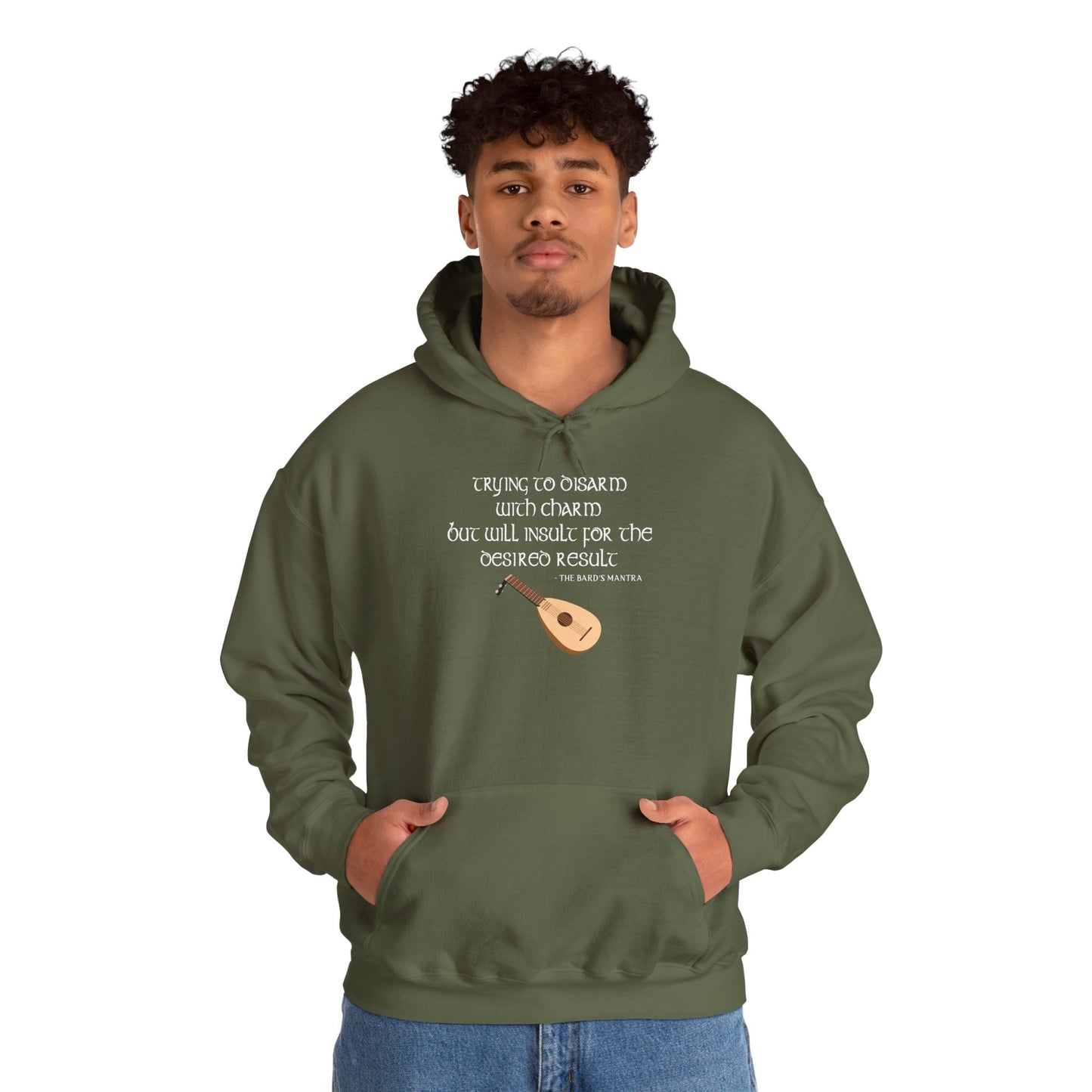 Bard Mantra - Heavy Blend™ Hooded Sweatshirt for Men and Women