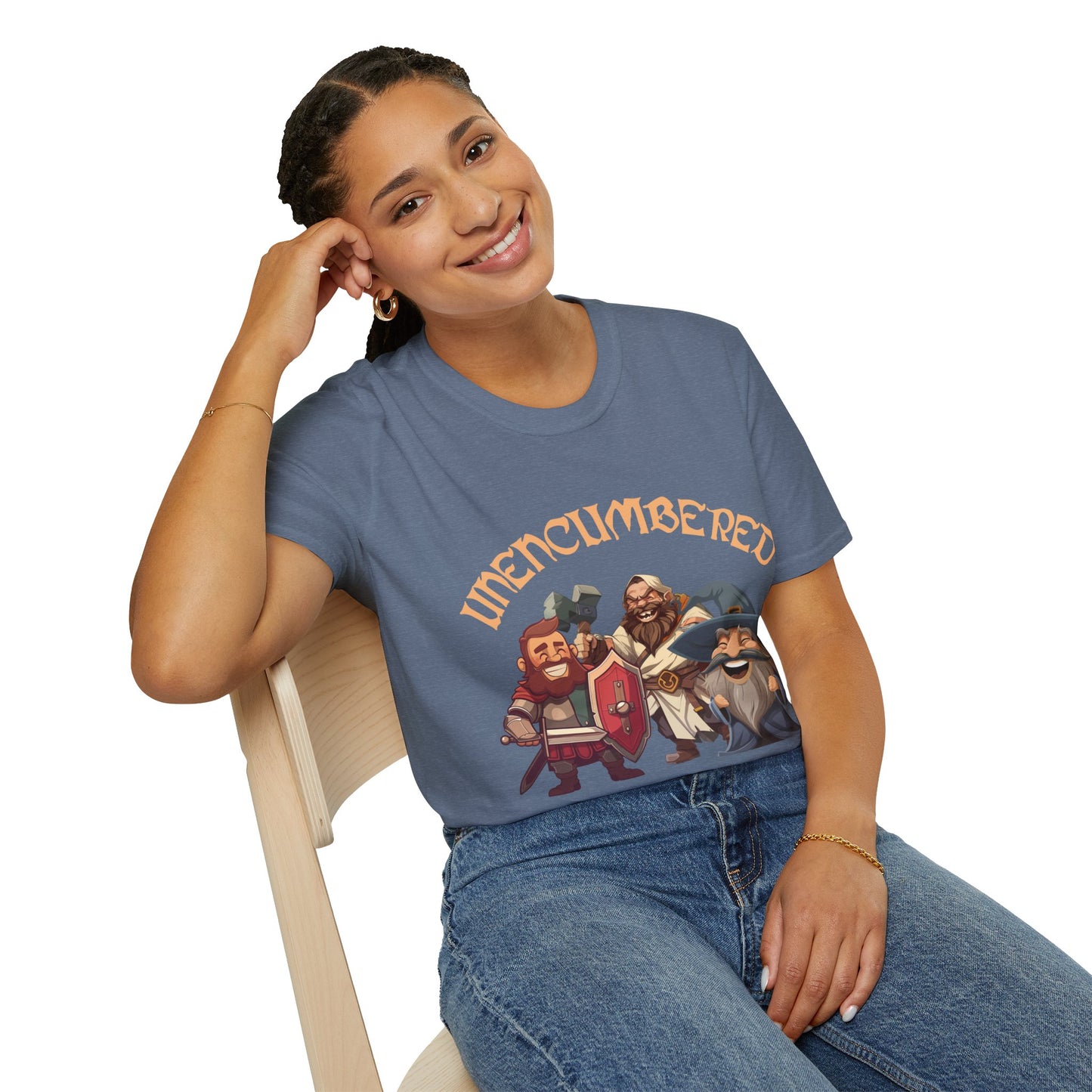 Unencumbered - Softstyle T-Shirt for Men and Women