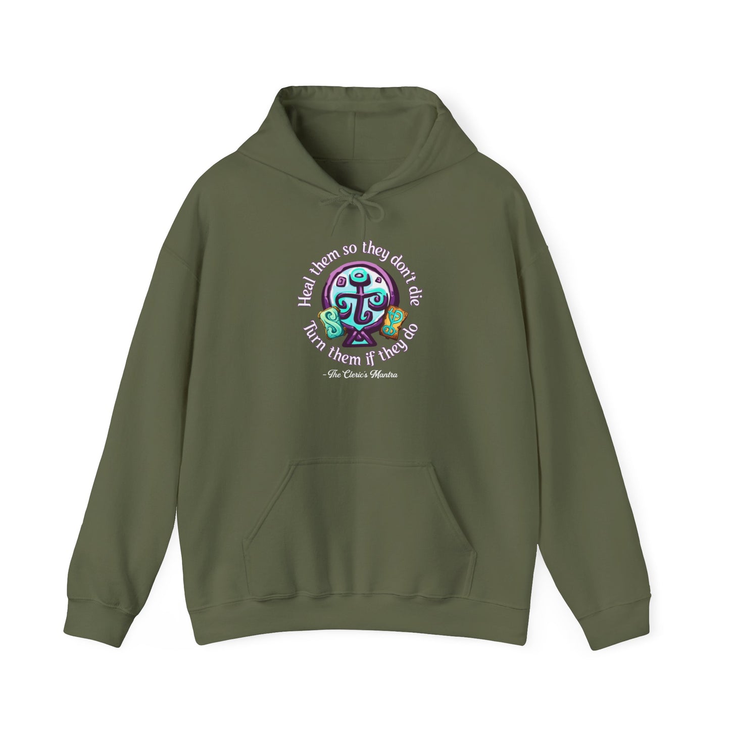 Cleric's Mantra - Heavy Blend™ Hoodie for Men and Women