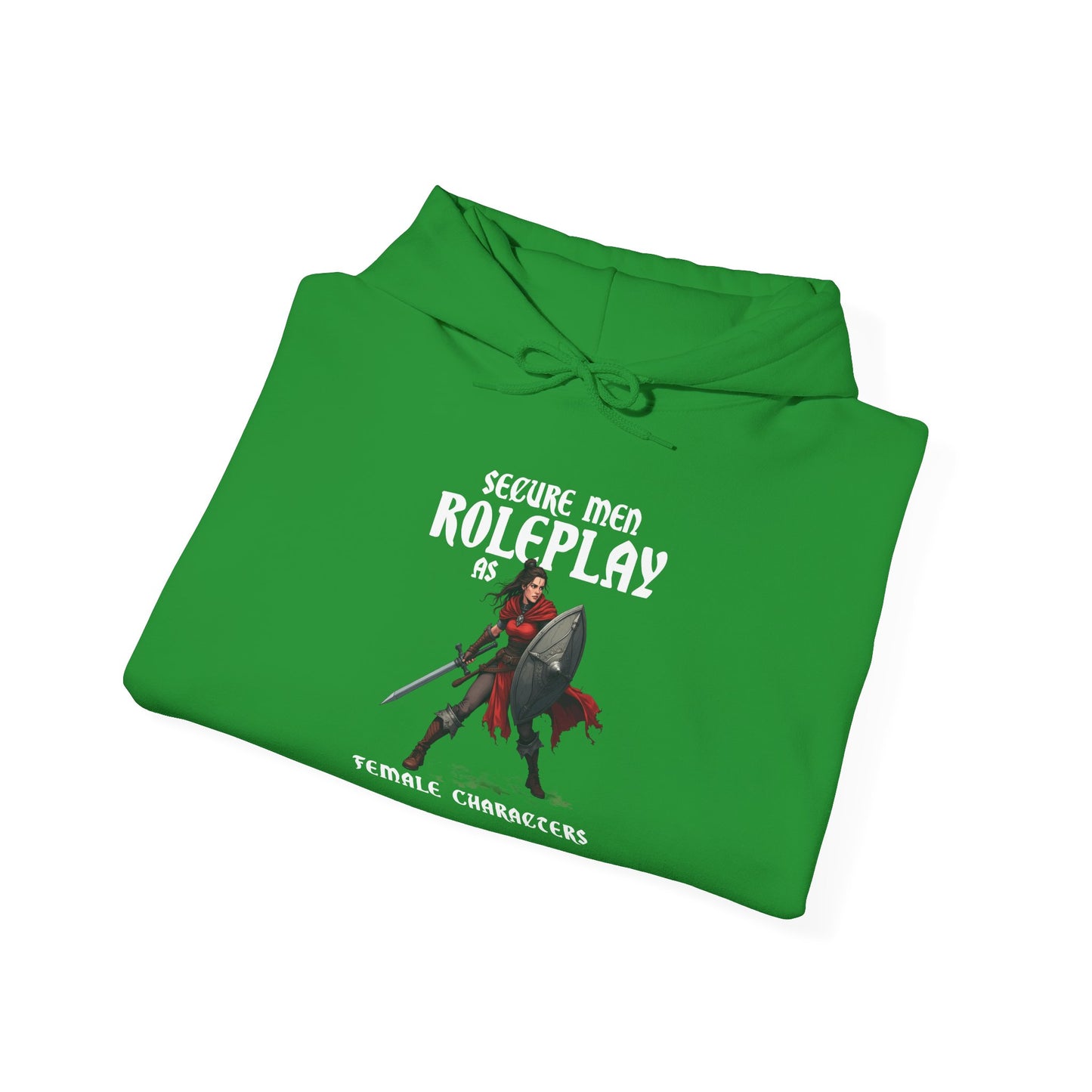 Secure Men Roleplay as Women - Heavy Blend™ Hooded Sweatshirt for Men and Women