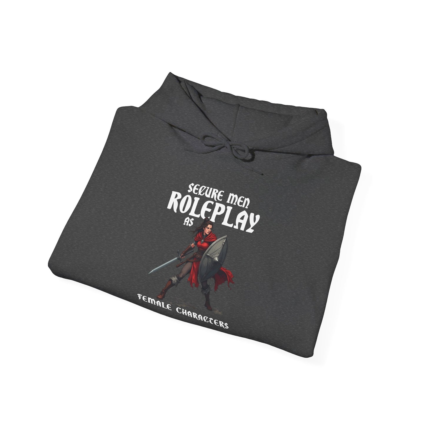 Secure Men Roleplay as Women - Heavy Blend™ Hooded Sweatshirt for Men and Women