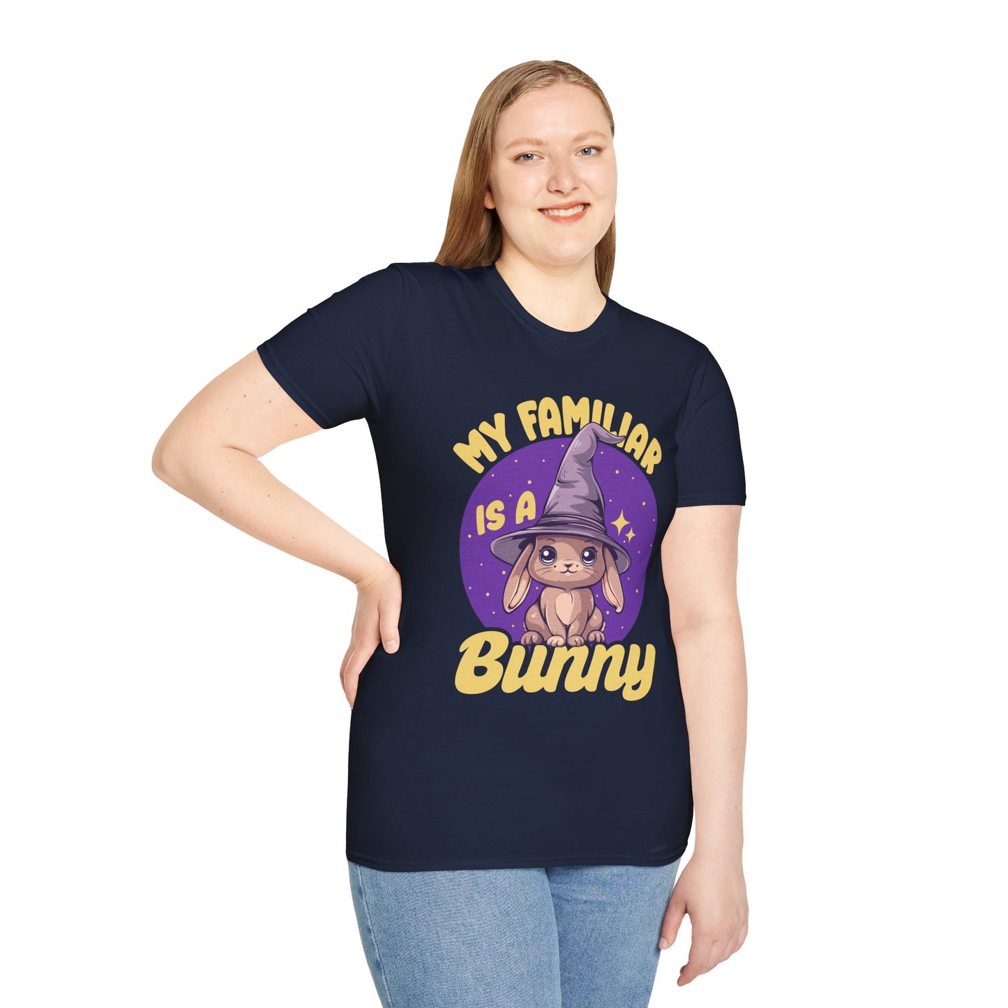 My Familiar is a Bunny - Softstyle T-Shirt for Men and Women