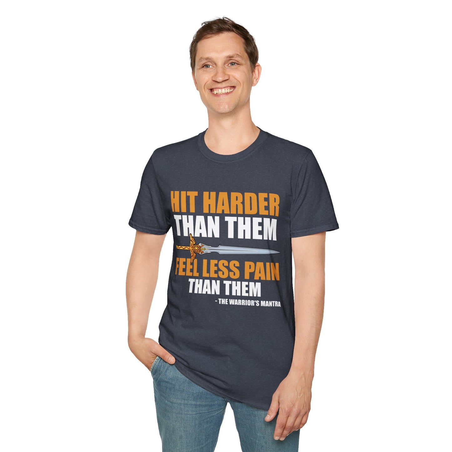 Warrior Mantra - Softstyle T-Shirt for Men and Women