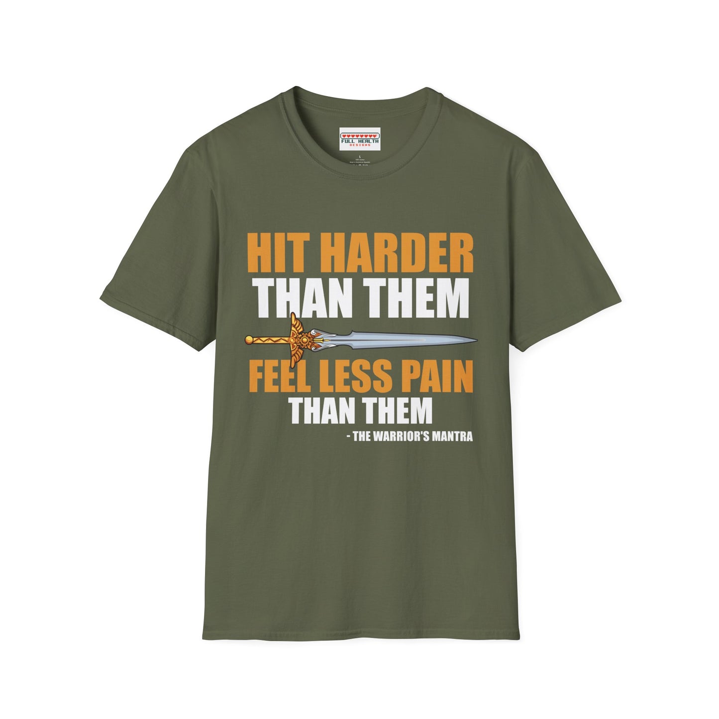Warrior Mantra - Softstyle T-Shirt for Men and Women