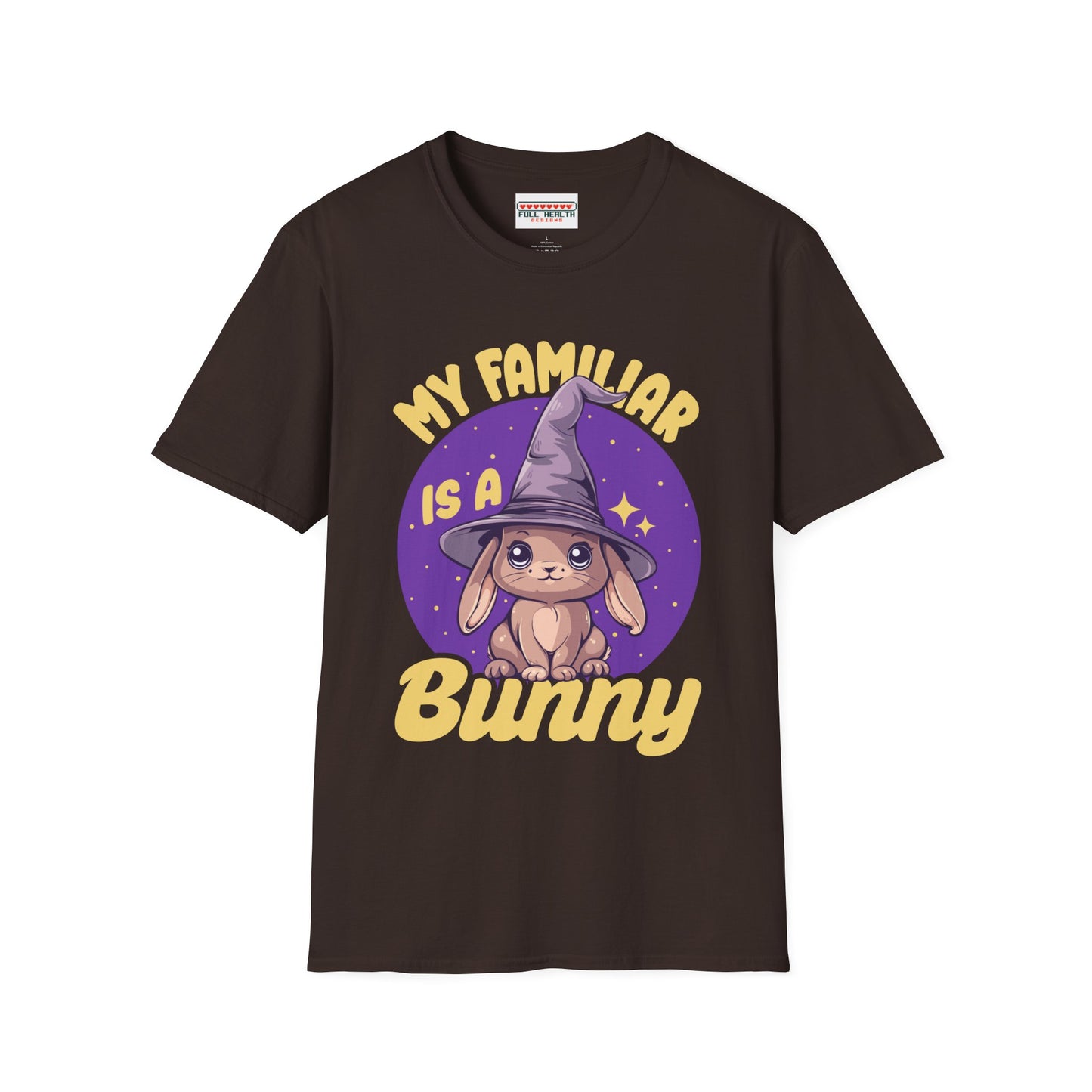 My Familiar is a Bunny - Softstyle T-Shirt for Men and Women