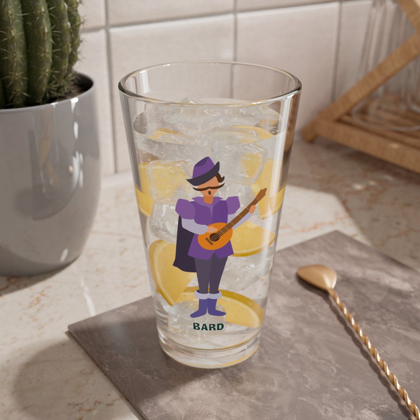 "Chorus of Cheers to You" BARD Pint Glass Printify