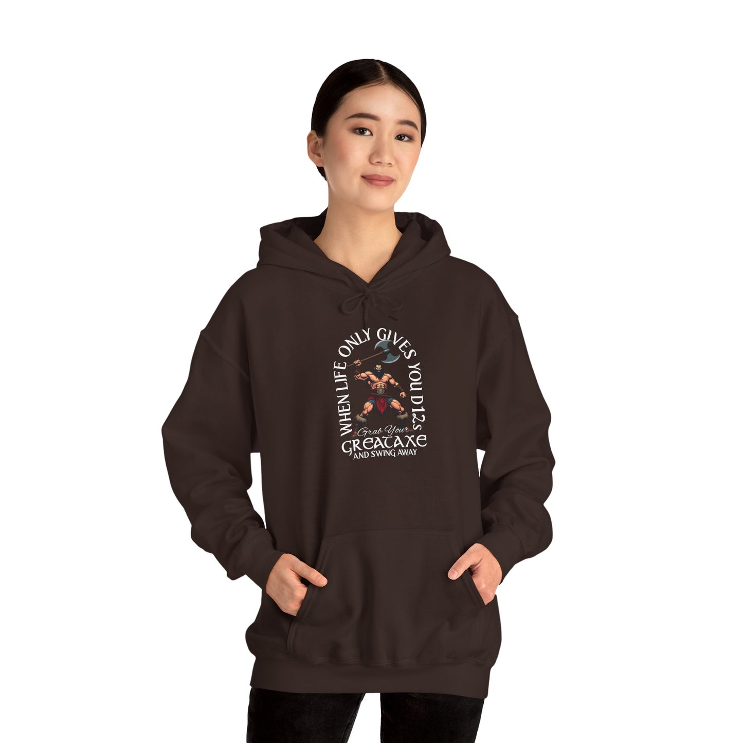 D12 Swing Away - Heavy Blend™ Hooded Sweatshirt for Men and Women