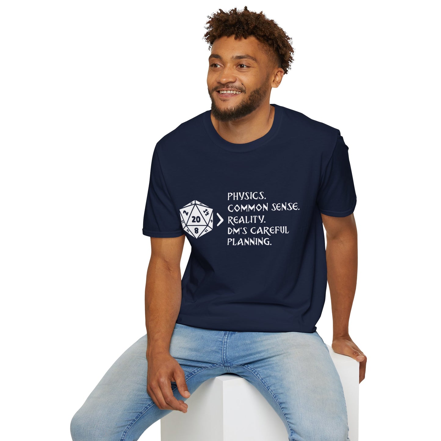 Natural 20 is Greater Than - Unisex Softstyle T-Shirt