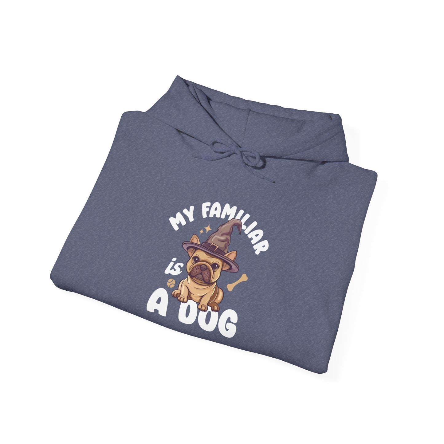 My Familiar is a Dog - Heavy Blend™ Hoodie for Men and Women