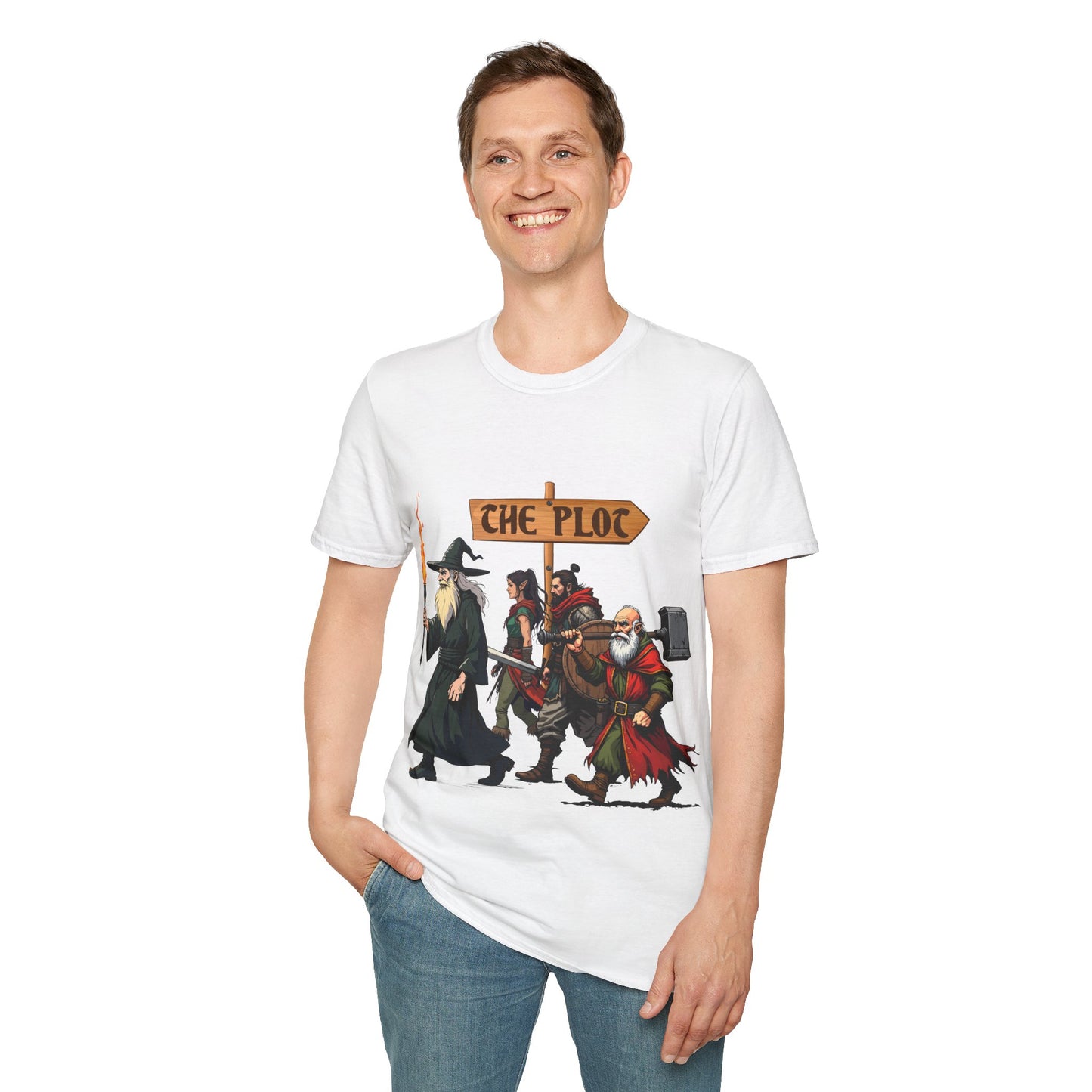 Missing the Plot - Softstyle T-Shirt for Men and Women