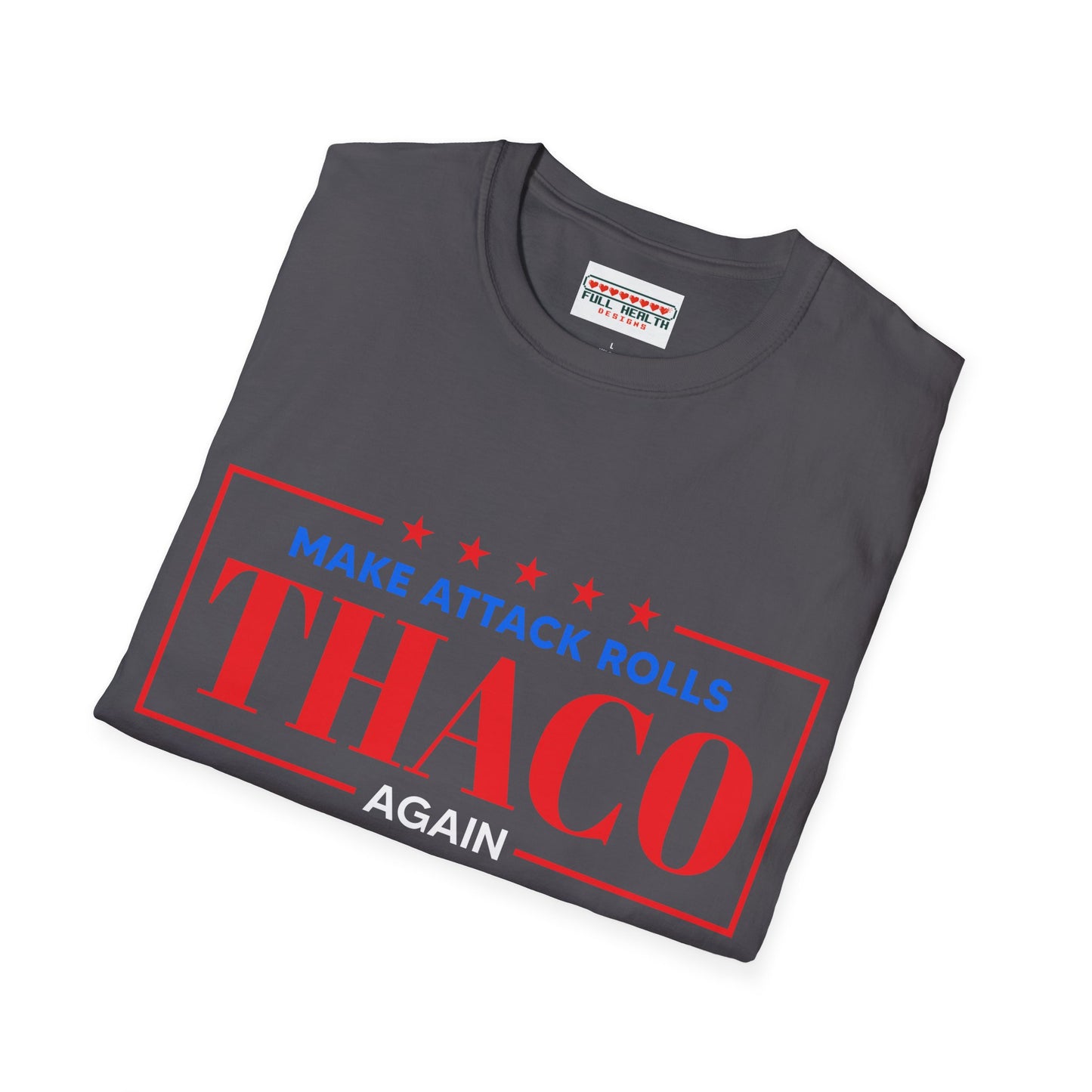 Make Attack Rolls THAC0 Again - Unisex Softstyle T-Shirt