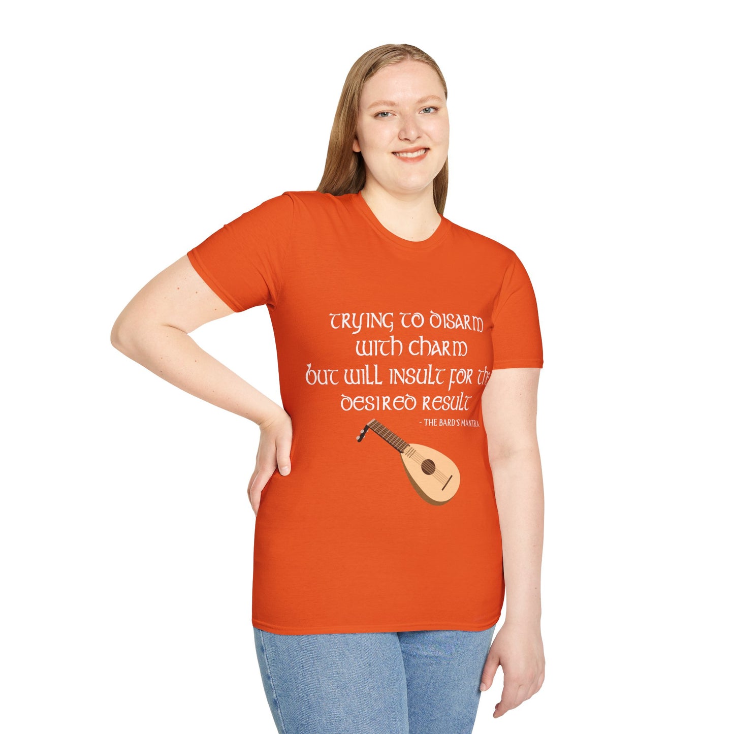 Bard Mantra - Softstyle T-Shirt for Men and Women