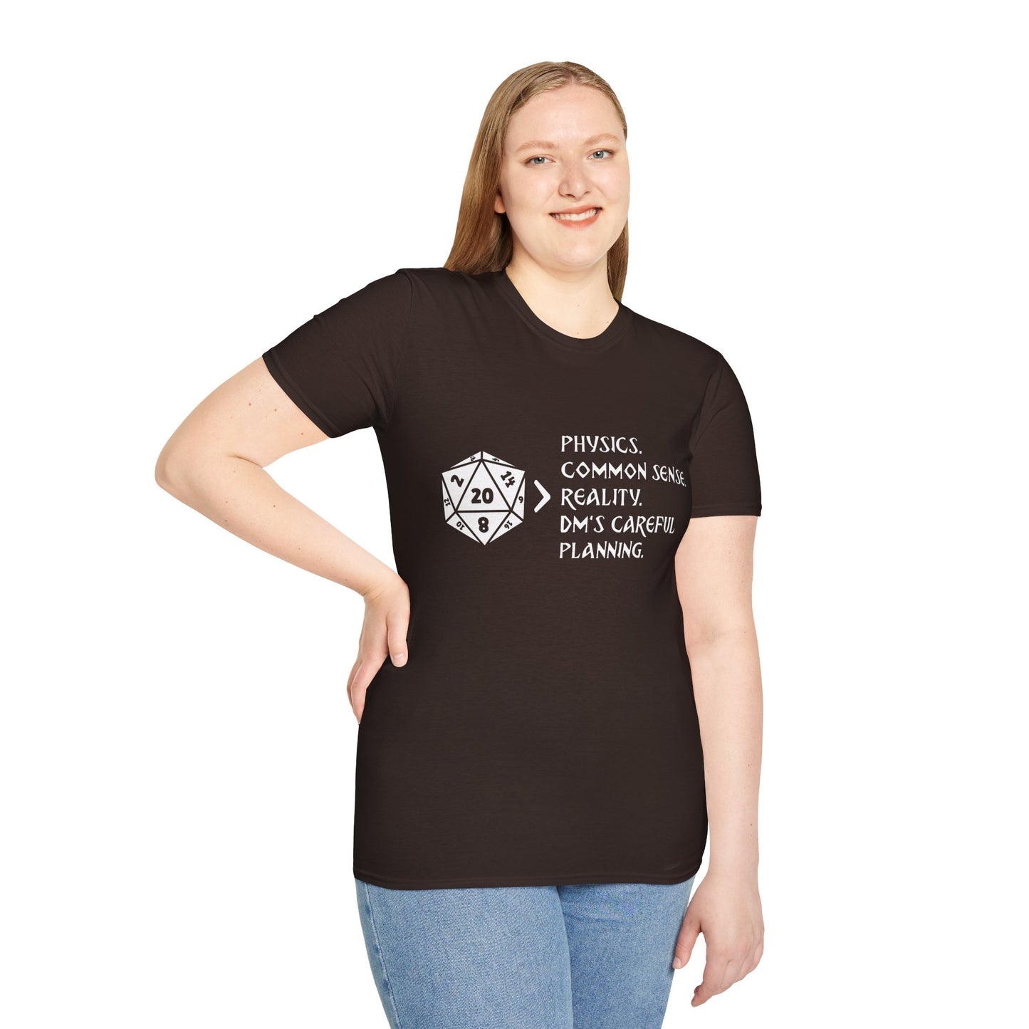 Natural 20 is Greater Than - Unisex Softstyle T-Shirt
