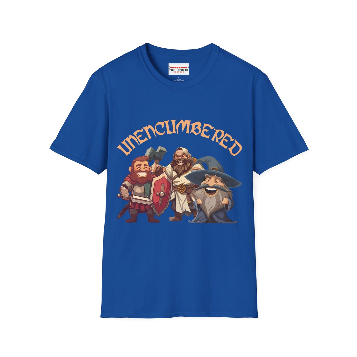 Unencumbered - Softstyle T-Shirt for Men and Women