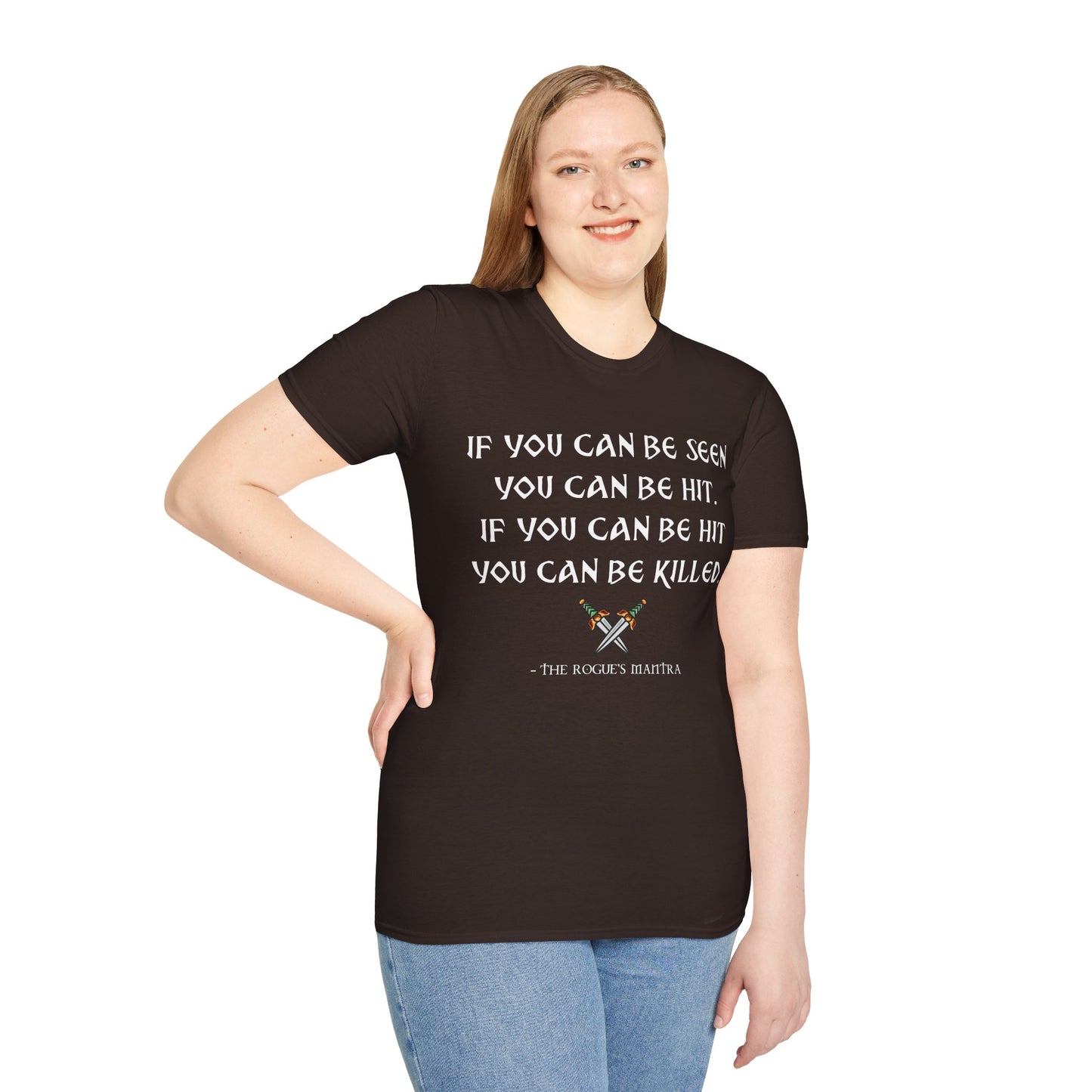 Rogue's Mantra - Softstyle T-Shirt for Men and Women
