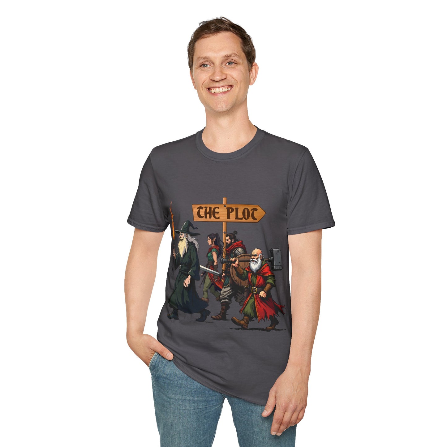 Missing the Plot - Softstyle T-Shirt for Men and Women