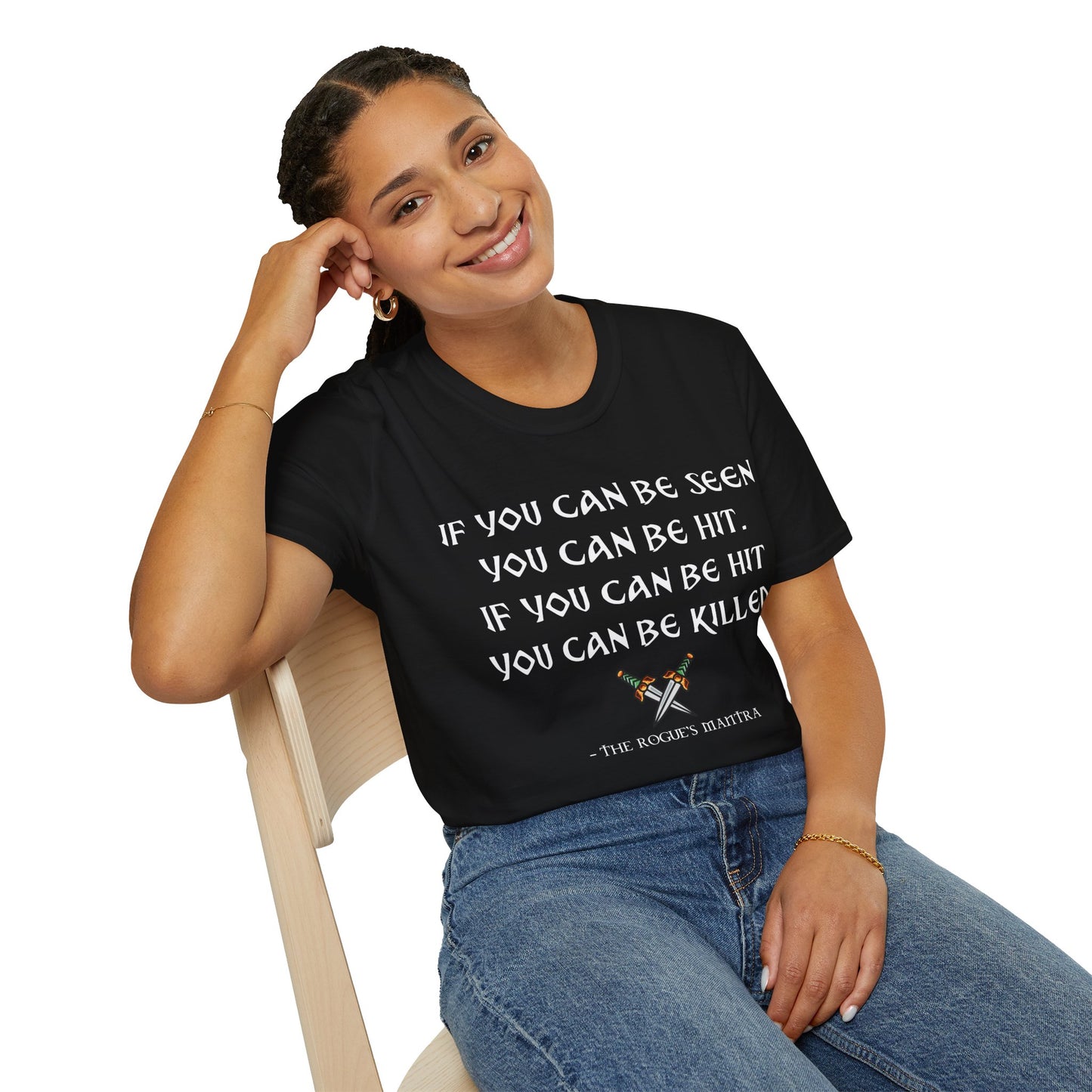 Rogue's Mantra - Softstyle T-Shirt for Men and Women