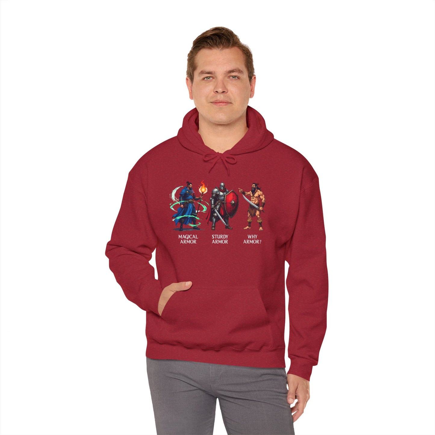 Class Armor Comparison - Heavy Blend™ Hooded Sweatshirt for Men and Women