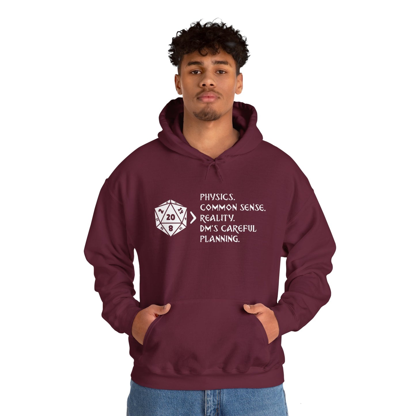 Natural 20 is Greater Than - Heavy Blend™ Hoodie for Men and Women