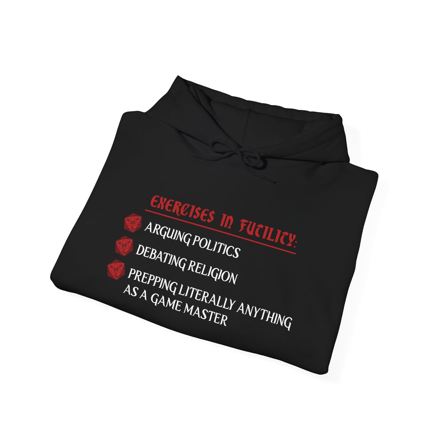 Exercises in Futility - Heavy Blend™ Hooded Sweatshirt for Men and Women