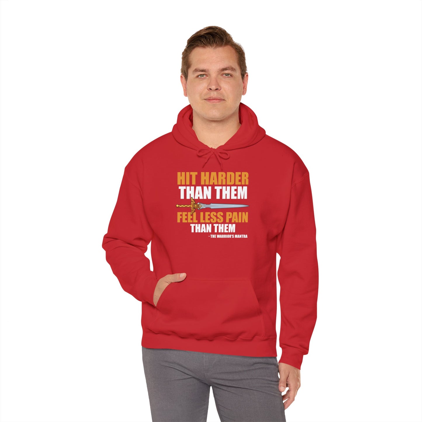 Warrior's Mantra - Heavy Blend™ Hoodie for Men and Women