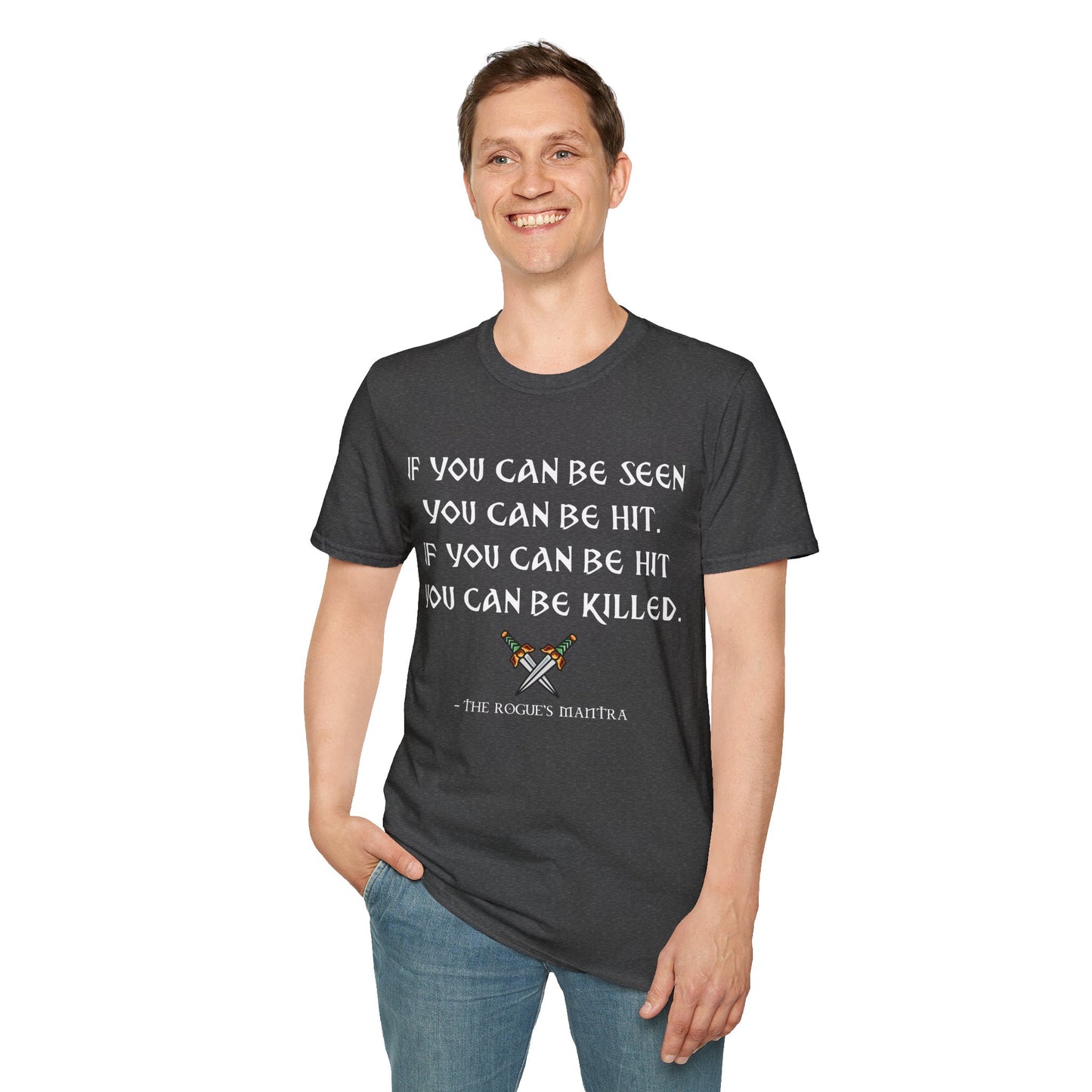 Rogue's Mantra - Softstyle T-Shirt for Men and Women