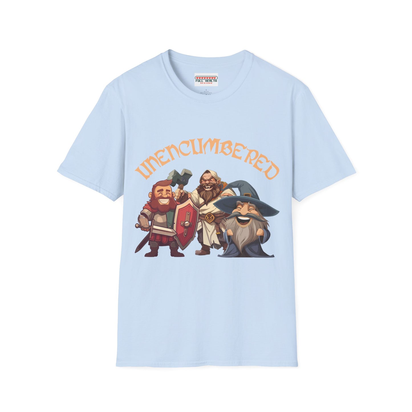 Unencumbered - Softstyle T-Shirt for Men and Women