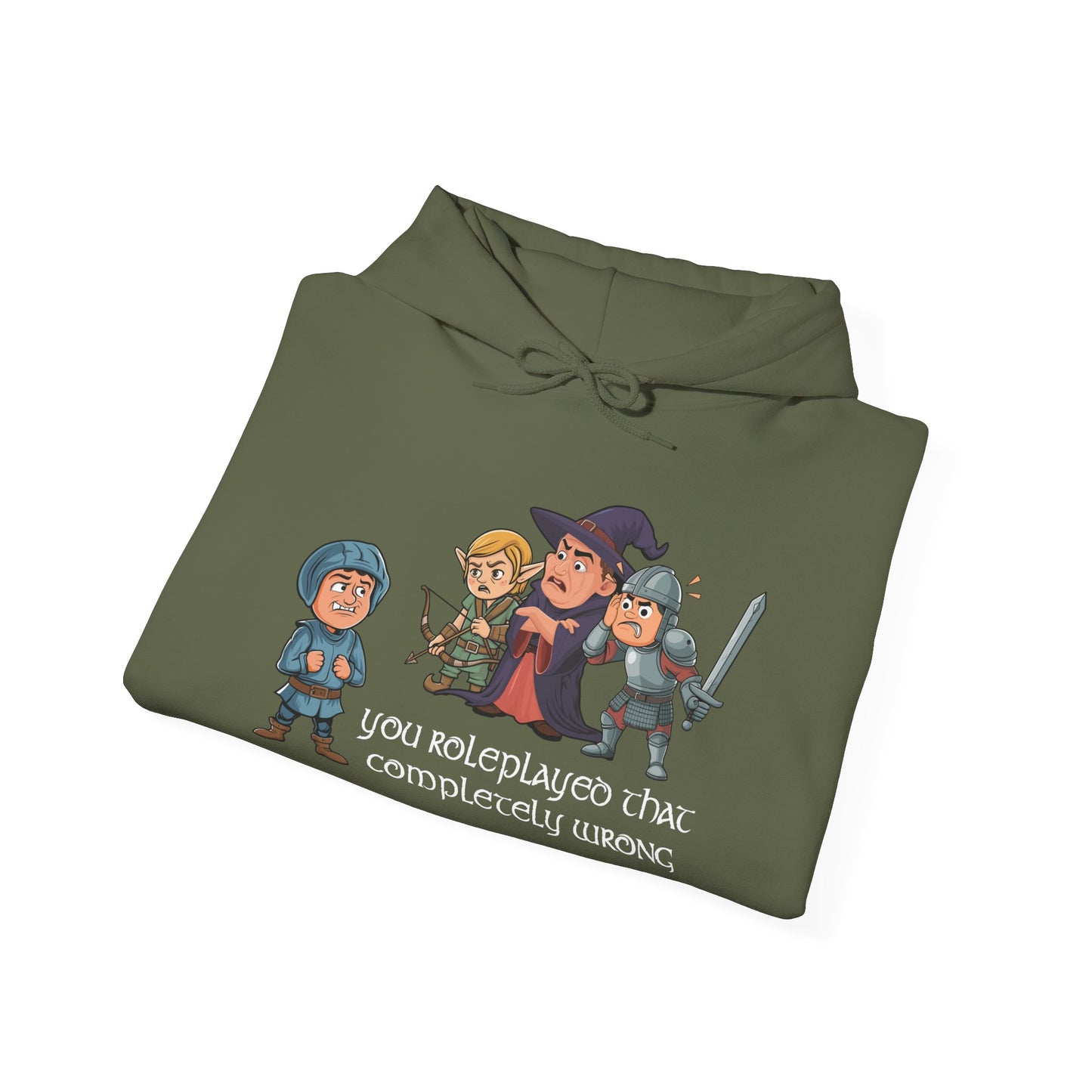 You Roleplayed That Completely Wrong - Heavy Blend™ Hooded Sweatshirt for Men and Women
