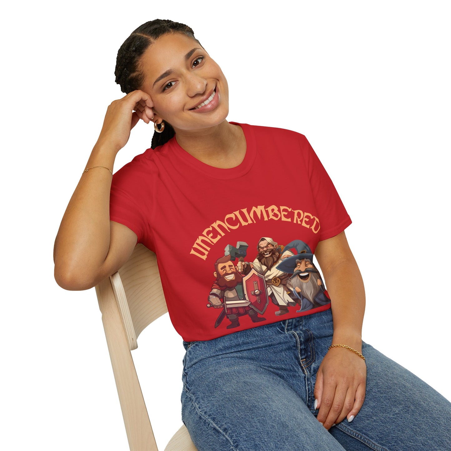 Unencumbered - Softstyle T-Shirt for Men and Women