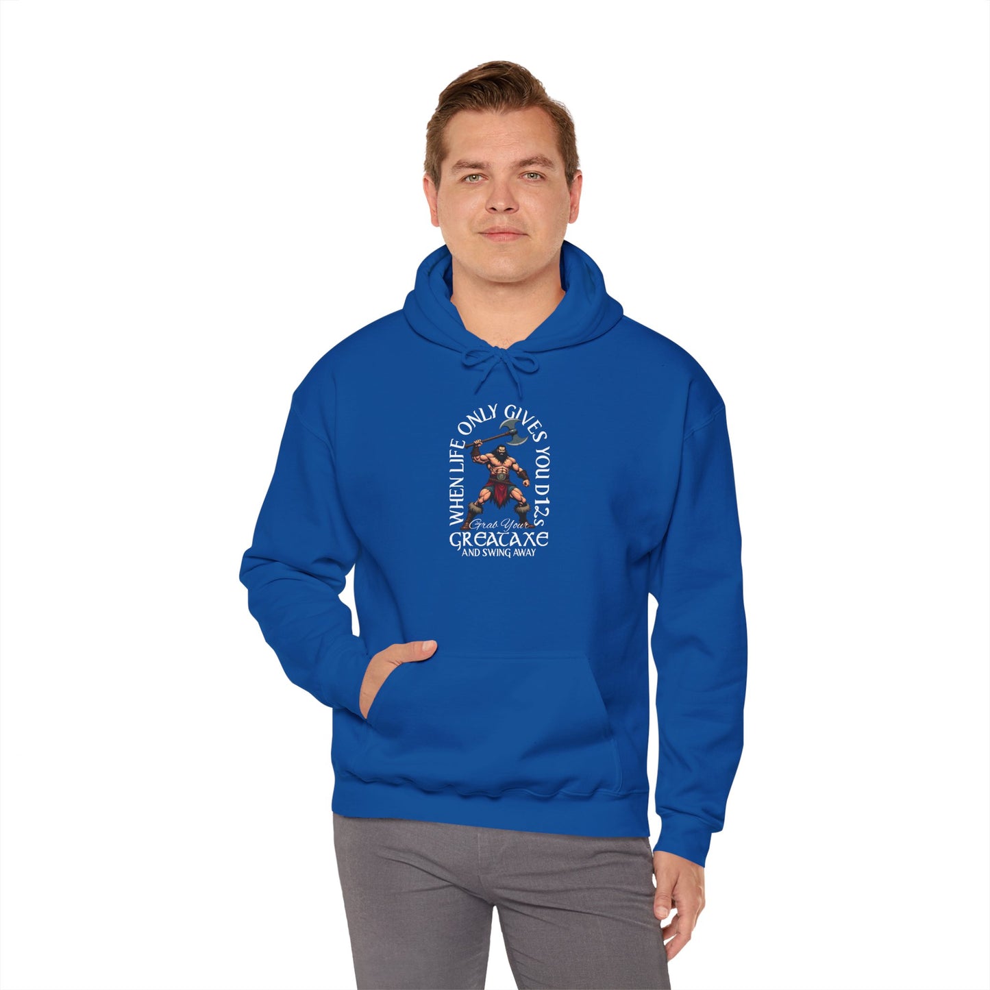 D12 Swing Away - Heavy Blend™ Hooded Sweatshirt for Men and Women