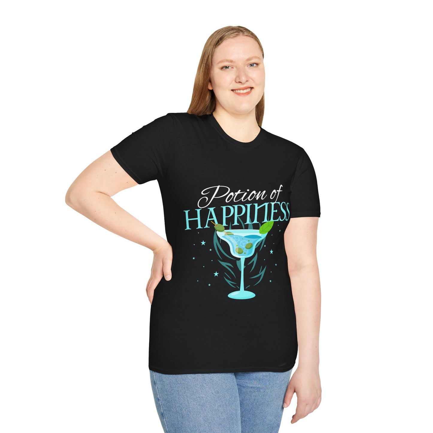 Potion of Happiness - Softstyle T-Shirt for Men or Women