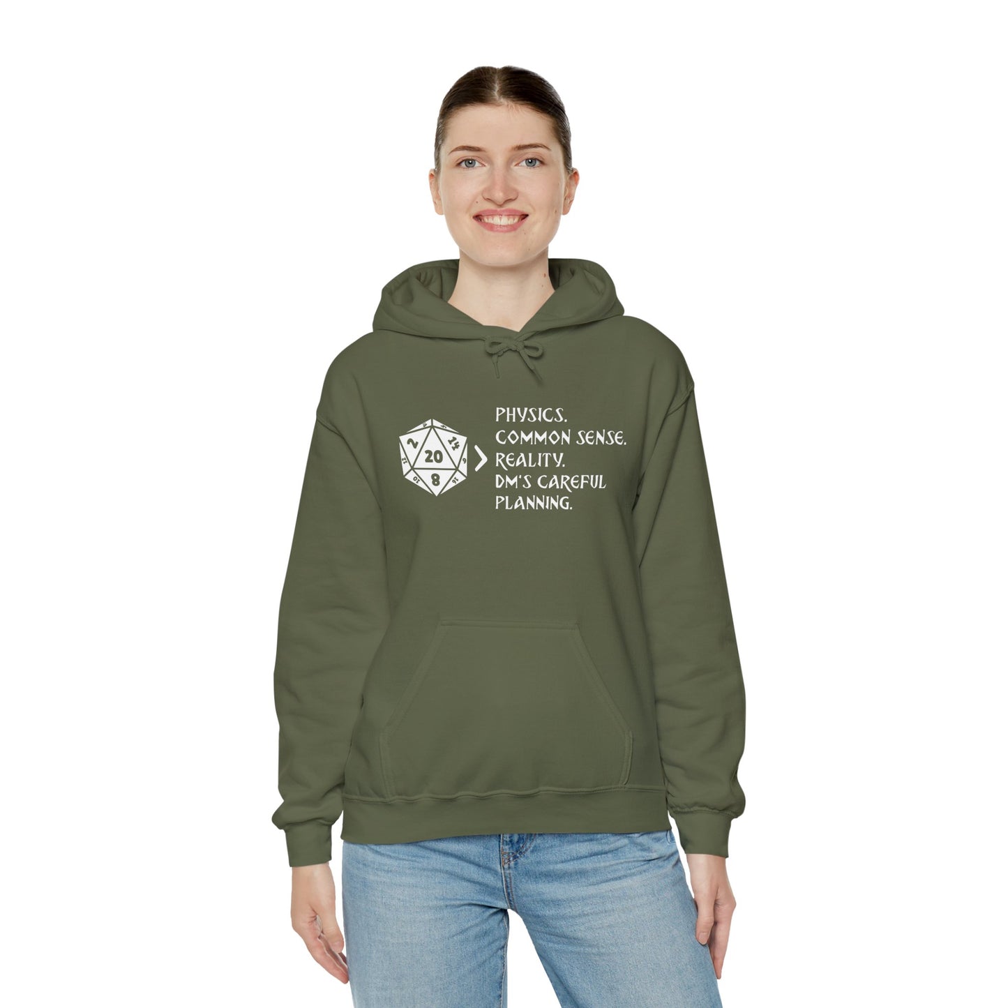 Natural 20 is Greater Than - Heavy Blend™ Hoodie for Men and Women