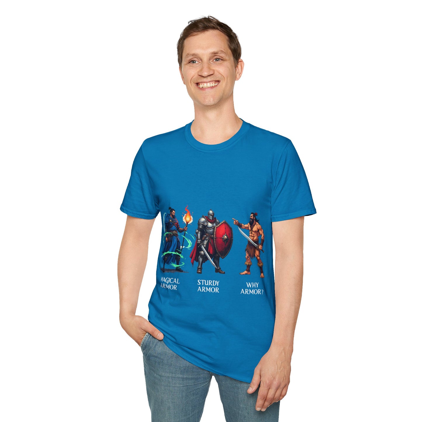 Class Armor Comparison - Softstyle T-Shirt for Men and Women