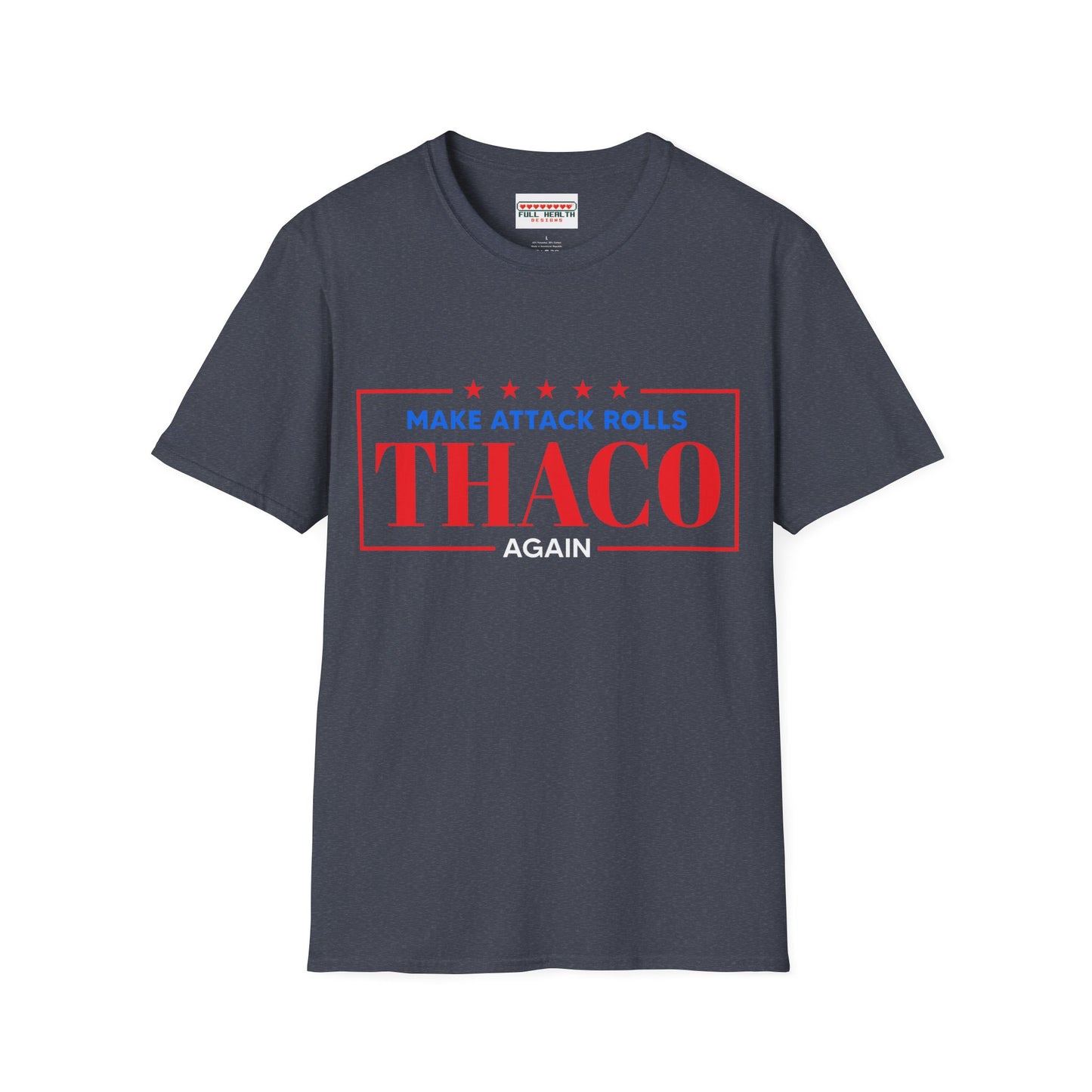 Make Attack Rolls THAC0 Again - Unisex Softstyle T-Shirt