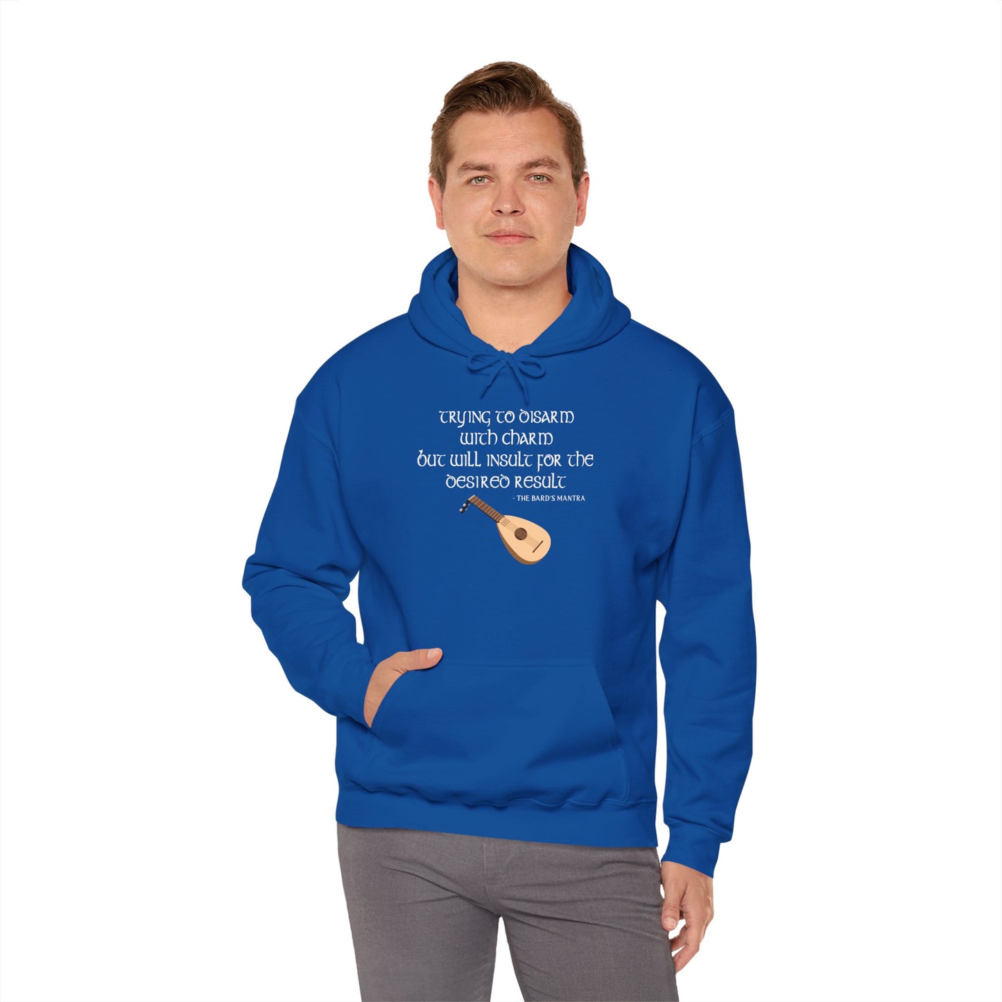Bard Mantra - Heavy Blend™ Hooded Sweatshirt for Men and Women