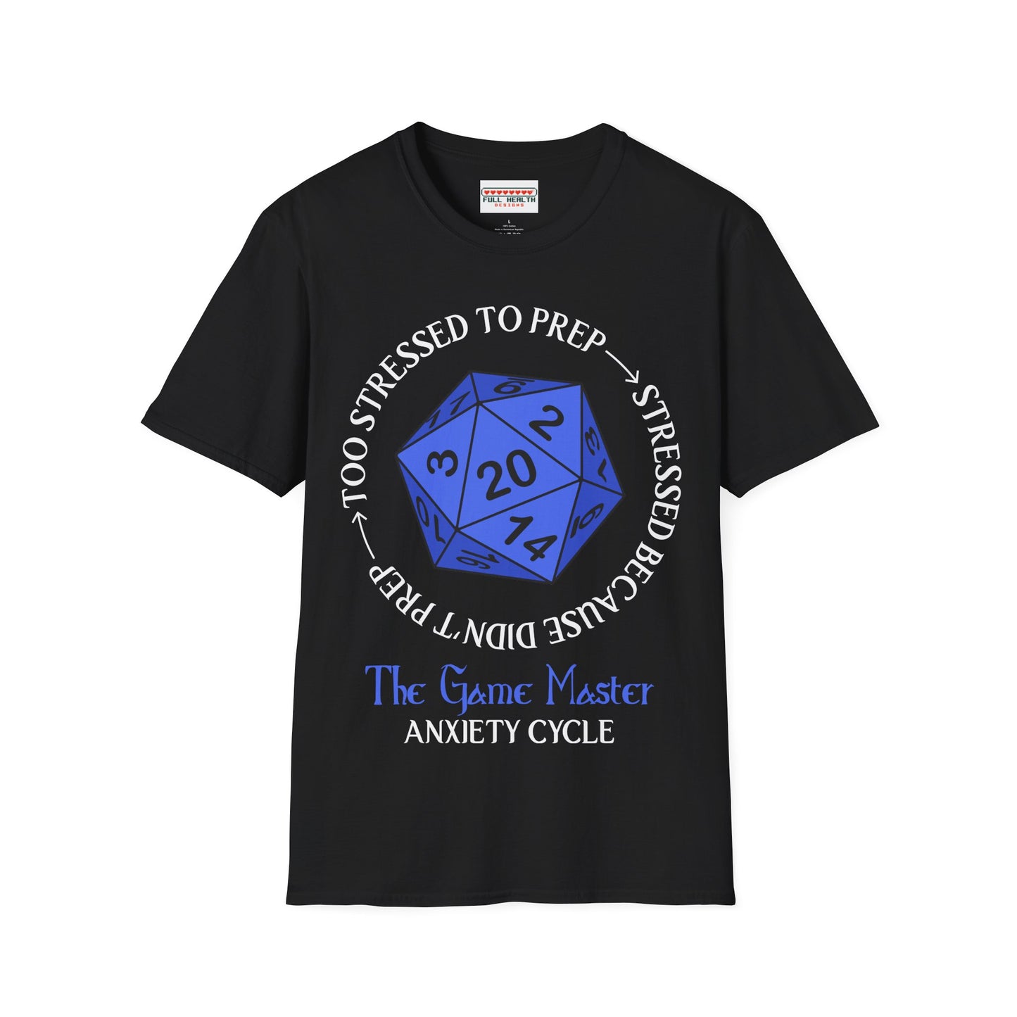The GM Anxiety Cycle - Softstyle T-Shirt for Men and Women