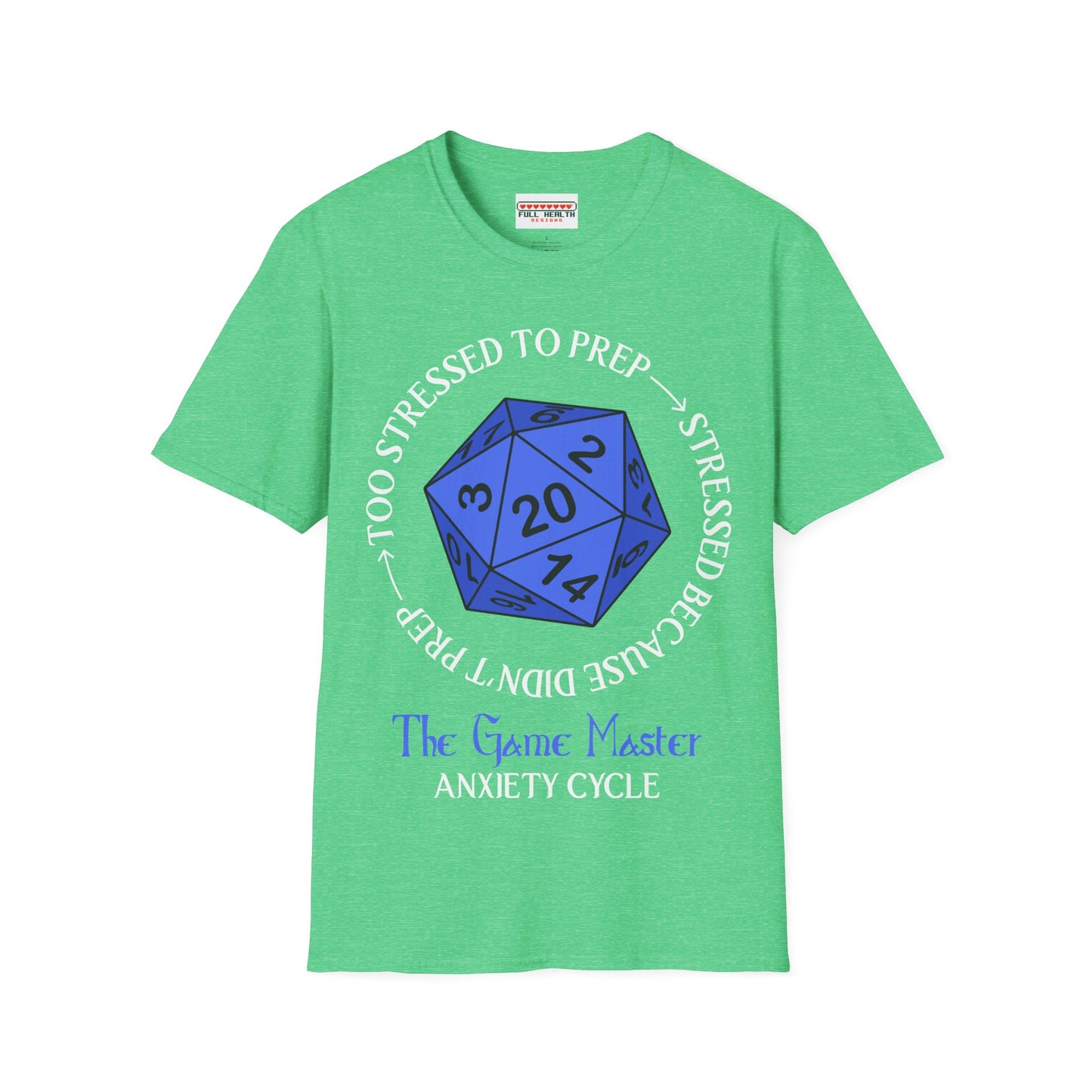 The GM Anxiety Cycle - Softstyle T-Shirt for Men and Women