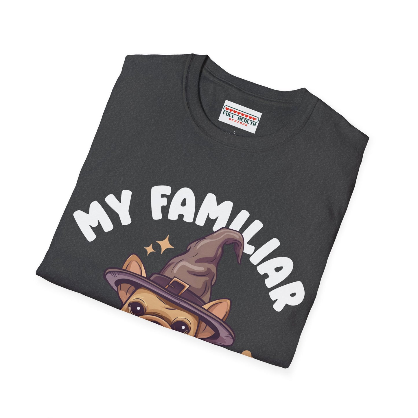 My Familiar is a Dog - Unisex Softstyle T-Shirt
