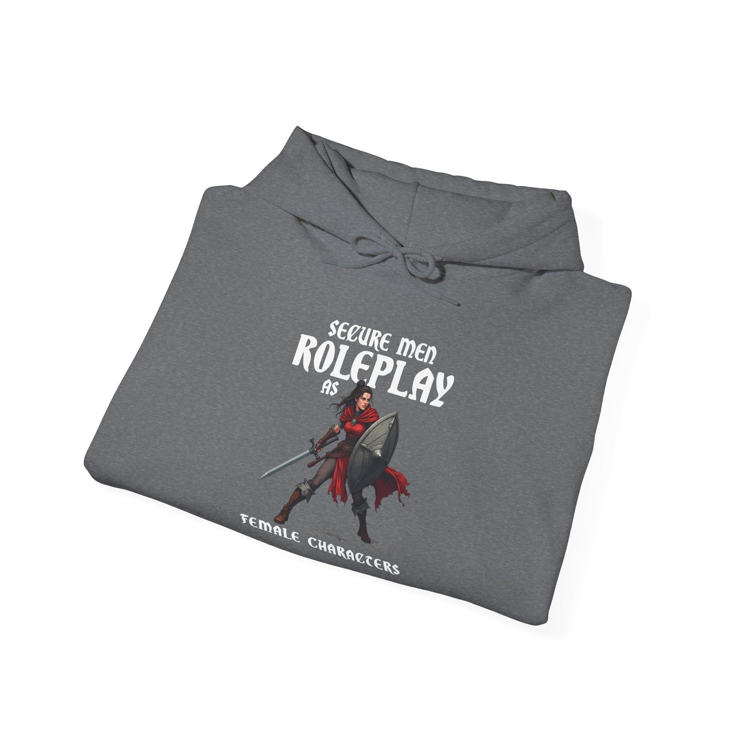 Secure Men Roleplay as Women - Heavy Blend™ Hooded Sweatshirt for Men and Women