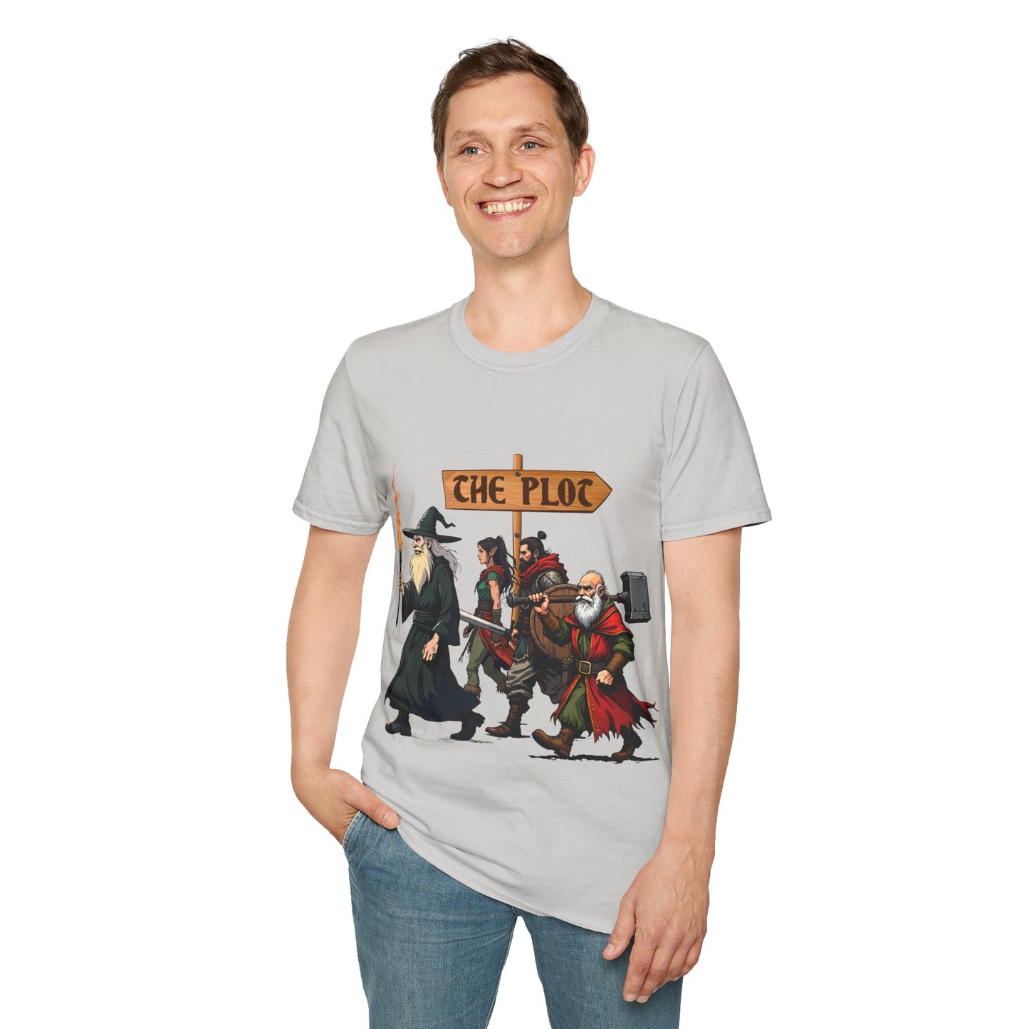 Missing the Plot - Softstyle T-Shirt for Men and Women