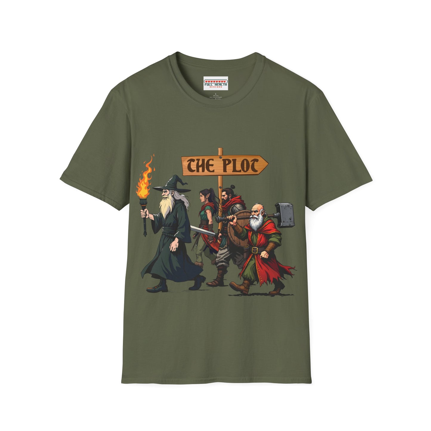 Missing the Plot - Softstyle T-Shirt for Men and Women