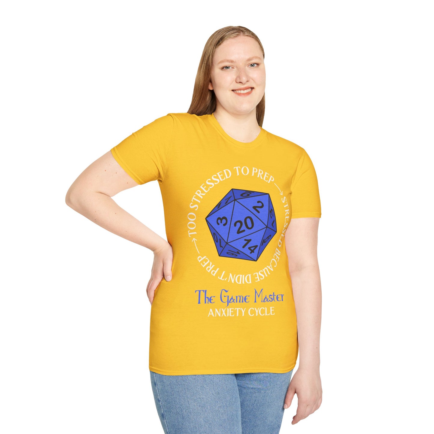 The GM Anxiety Cycle - Softstyle T-Shirt for Men and Women