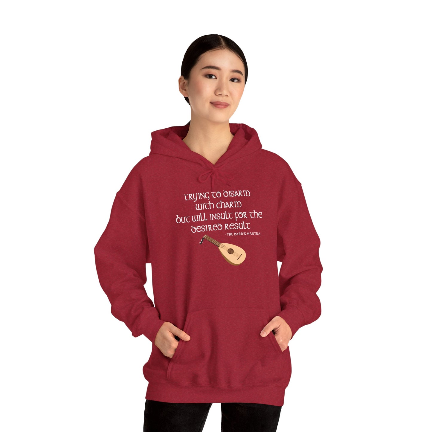 Bard Mantra - Heavy Blend™ Hooded Sweatshirt for Men and Women